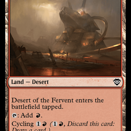Desert of the Fervent [Outlaws of Thunder Junction Commander]