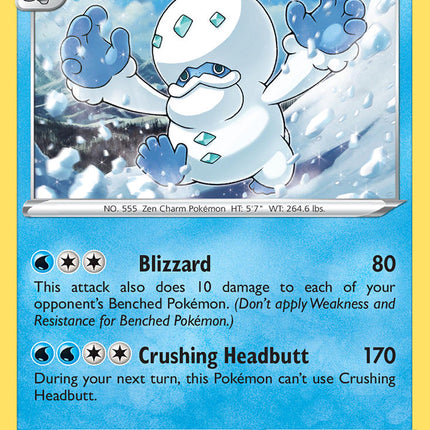 Galarian Darmanitan (044/189) (Cracked Ice Holo) (Theme Deck Exclusive) [Sword & Shield: Darkness Ablaze]