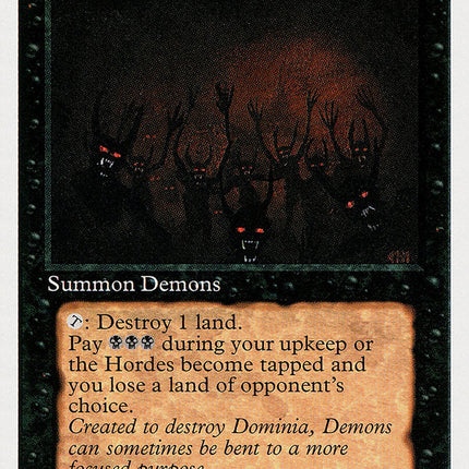 Demonic Hordes [Summer Magic / Edgar]