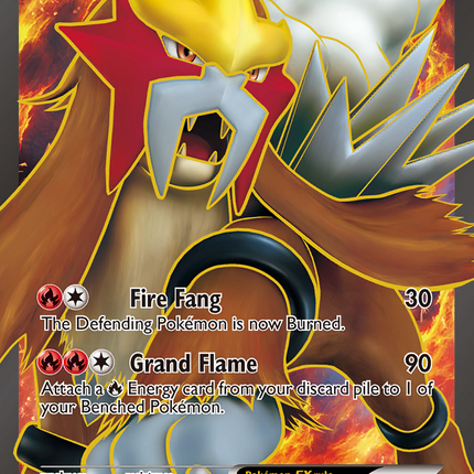 Entei EX (103/108) [Black & White: Dark Explorers]