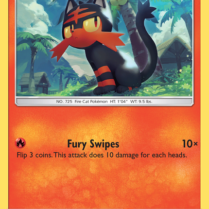 Litten (12/70) [Sun & Moon: Dragon Majesty]