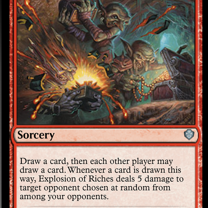 Explosion of Riches [Starter Commander Decks]