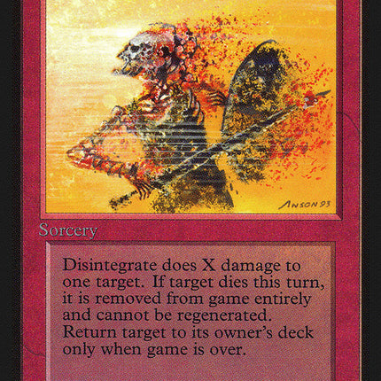 Disintegrate [International Collectors' Edition]