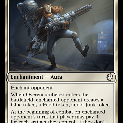 Overencumbered (Surge Foil) [Fallout]
