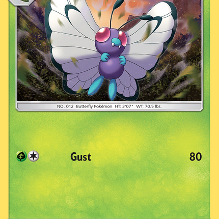 Butterfree (3/68) [Sun & Moon: Hidden Fates]
