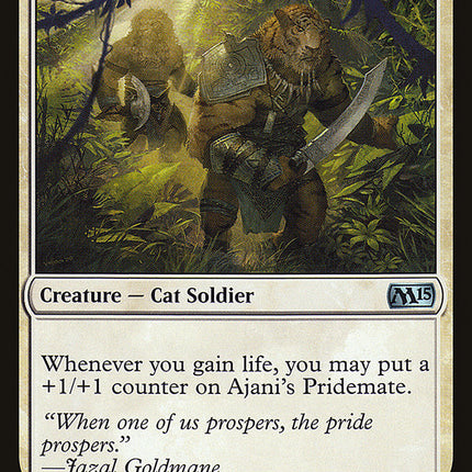 Ajani's Pridemate [Magic 2015]