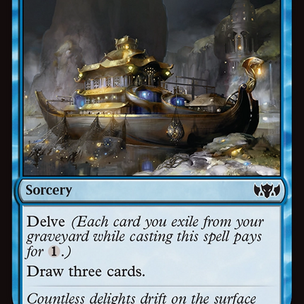 Treasure Cruise [Tarkir: Dragonstorm Commander]