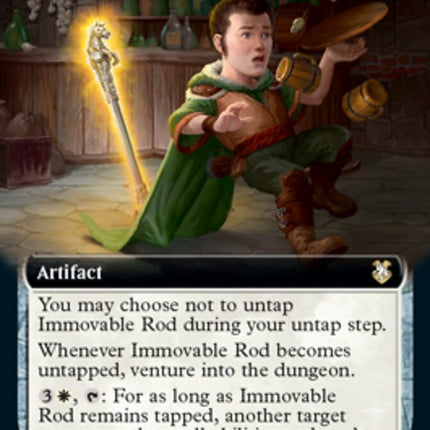 Immovable Rod (Extended Art) [Dungeons & Dragons: Adventures in the Forgotten Realms Commander]