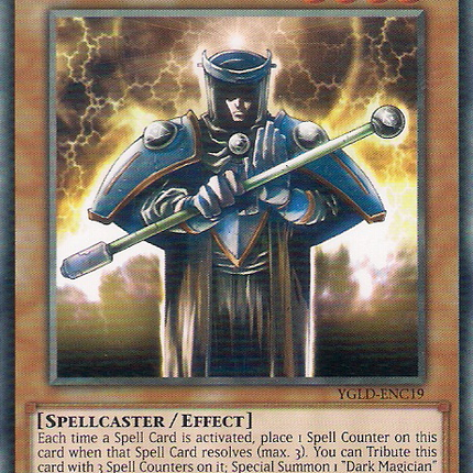 Skilled Dark Magician [YGLD-ENC19] Common