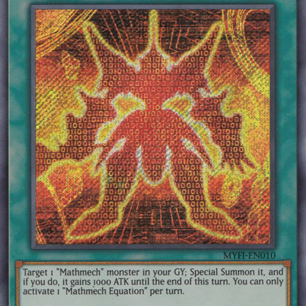 Mathmech Equation [MYFI-EN010] Secret Rare