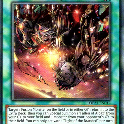 Light of the Branded [OP21-EN012] Super Rare