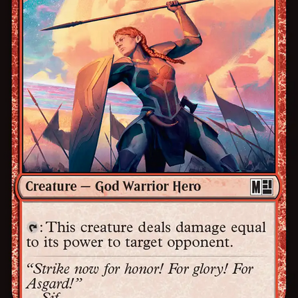 Sif's Spearmaster [Marvel Super Heroes Commander]