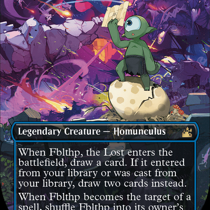 Fblthp, the Lost (Anime Borderless) [Ravnica Remastered]