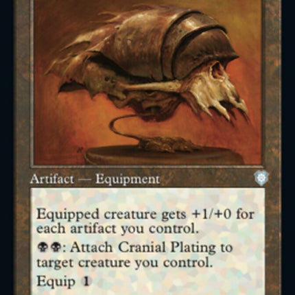 Cranial Plating (Retro) [The Brothers' War Commander]