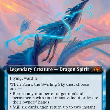 Kairi, the Swirling Sky (Extended Art) [Kamigawa: Neon Dynasty]