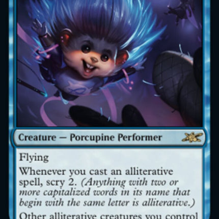 Treacherous Trapezist (Galaxy Foil) [Unfinity]