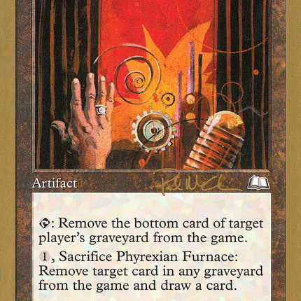 Phyrexian Furnace (Paul McCabe) (SB) [World Championship Decks 1997]