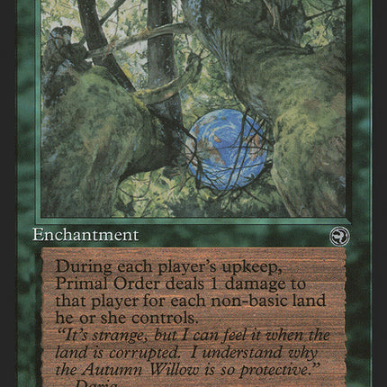 Primal Order [Homelands]
