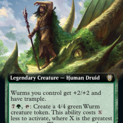 Baru, Wurmspeaker (Extended Art) [Dominaria United Commander]