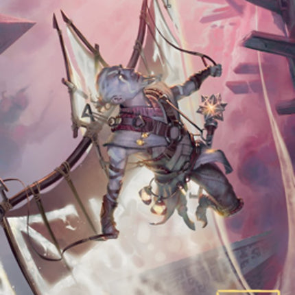 Kitesail Cleric Art Card (Gold-Stamped Signature) [Zendikar Rising Art Series]