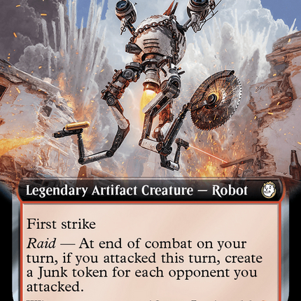 Rose, Cutthroat Raider (Extended Art) (Surge Foil) [Fallout]