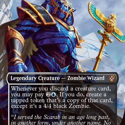 Hashaton, Scarab's Fist (Borderless) [Aetherdrift Commander]