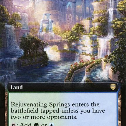 Rejuvenating Springs (Extended Art) [Commander Legends]