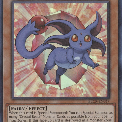 Crystal Beast Ruby Carbuncle [BLCR-EN047] Ultra Rare