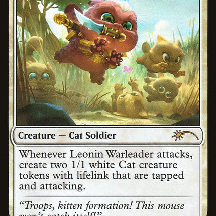 Leonin Warleader [Secret Lair Drop Series]