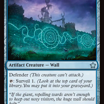 Rune-Sealed Wall (0745) [Foundations]