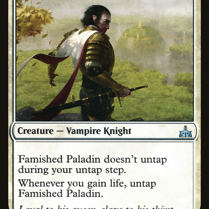 Famished Paladin [The List]