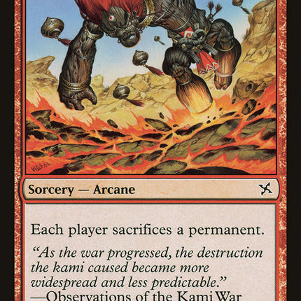 Crack the Earth [Betrayers of Kamigawa]