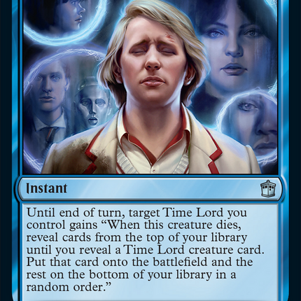 Time Lord Regeneration [Doctor Who]