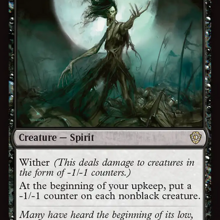 Midnight Banshee [Lorwyn Eclipsed Commander]