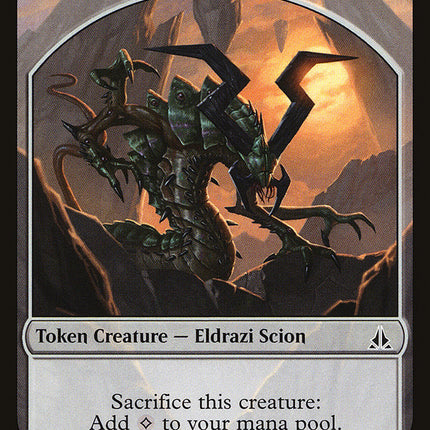 Eldrazi Scion Token (002/011) [Oath of the Gatewatch Tokens]