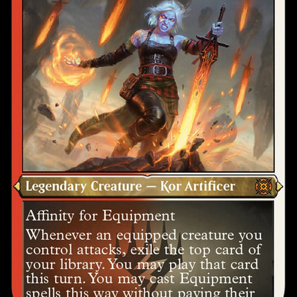 Nahiri, Forged in Fury (Foil Etched) [March of the Machine: The Aftermath]
