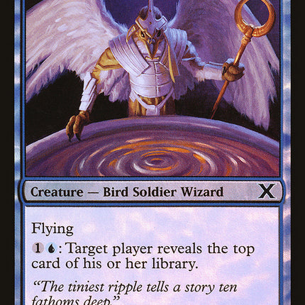 Aven Windreader (Premium Foil) [Tenth Edition]