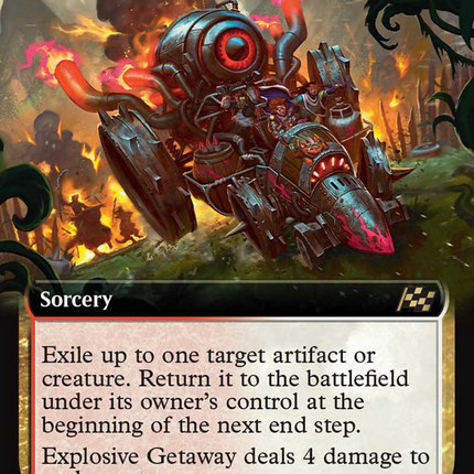 Explosive Getaway (Extended Art) [Aetherdrift]