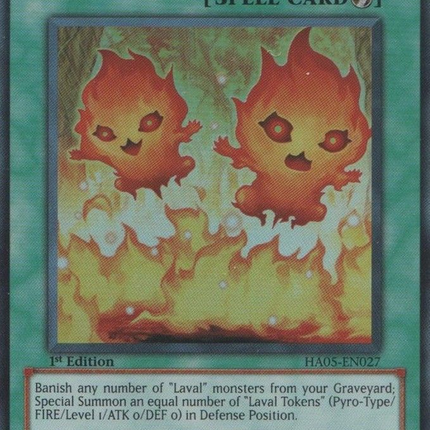 Searing Fire Wall [HA05-EN027] Super Rare