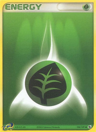 Grass Energy (104/109) [EX: Ruby & Sapphire]