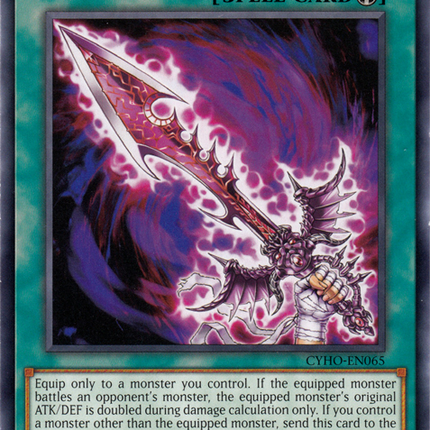 Solitary Sword of Poison [CYHO-EN065] Common