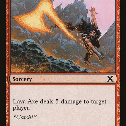 Lava Axe [Tenth Edition]