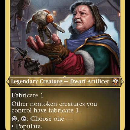 Cayth, Famed Mechanist (Foil Etched) [Modern Horizons 3 Commander]
