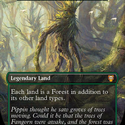 Fangorn Forest - Yavimaya, Cradle of Growth [The Lord of the Rings: Tales of Middle-Earth Commander]