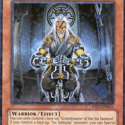 Grandmaster of the Six Samurai [BATT-EN016] Starfoil Rare