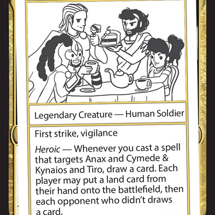 Anax and Cymede & Kynaios and Tiro [Mystery Booster 2 Playtest Cards]