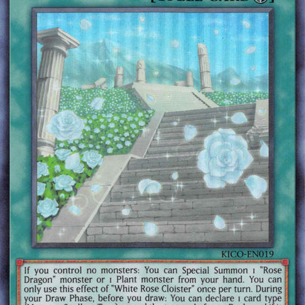 White Rose Cloister (Super Rare) [KICO-EN019] Super Rare
