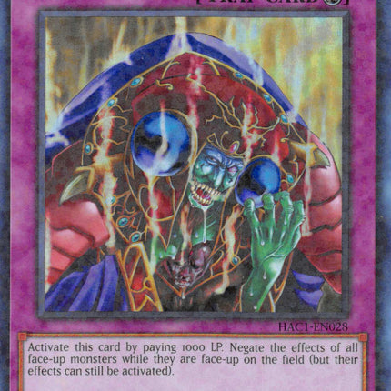 Skill Drain (Duel Terminal) [HAC1-EN028] Parallel Rare
