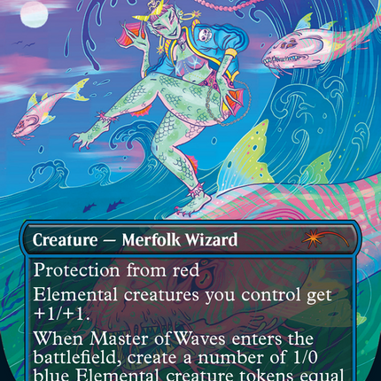 Master of Waves (Borderless) [Secret Lair Drop Series]