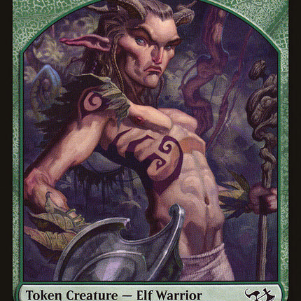 Elf Warrior Token (Elves vs. Goblins) [Duel Decks Anthology Tokens]